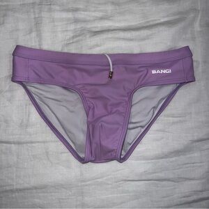 BANG! Miami Mens Swim Brief - Neo Violet